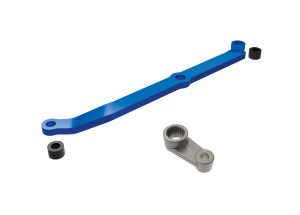 TRX4M Steering link, 6061-T6 aluminum (blue-anodized)