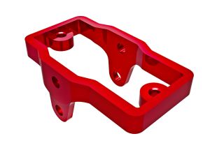 [9739-RED] TRX4M Servo mount, 6061-T6 aluminum (red-anodized)