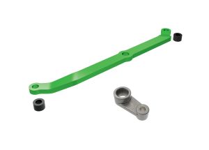 [9748-GRN] TRX4M Steering link, 6061-T6 aluminum (green-anodized)
